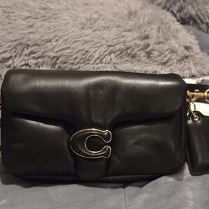 Coach Black Crossbody Bag with Gold Hardware